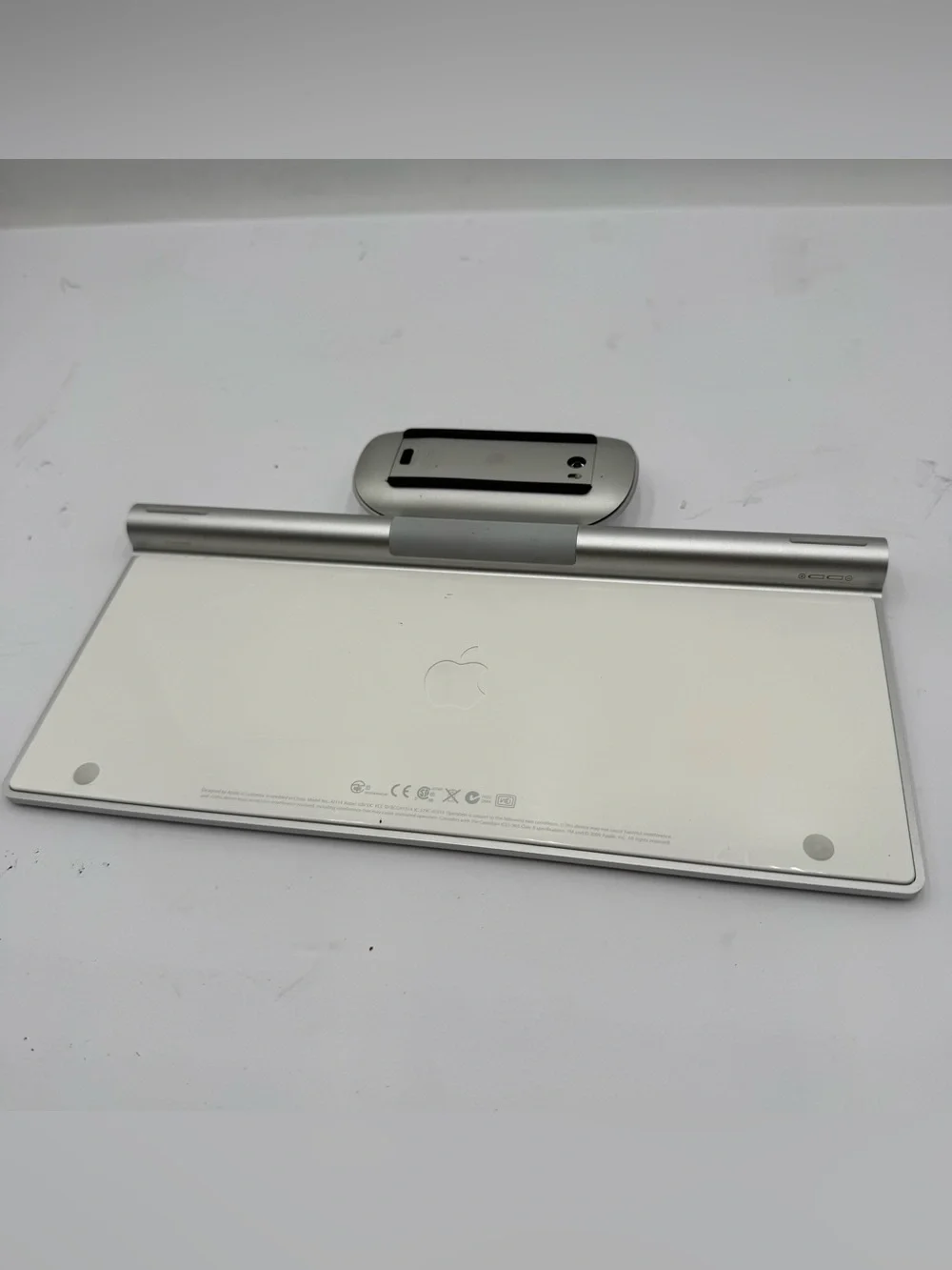 E5 Apple A1314 / 1296 Wireless Keyboard + Magic Mouse Combo Set - Fully Tested